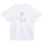 ぷにSHOPの黒猫 ドライTシャツ