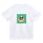 パンダむんのコーヒーカップ ドライTシャツ