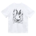 アトリエ葱のうさぎフト ドライTシャツ