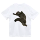 むっちり猫のむっちり丸のお腹ぽっこりむっちり丸 ドライTシャツ