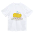 みにゆん　ねこのLovely puppy cake ドライTシャツ