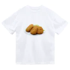 メシテロタイプ（飯テロTシャツブランド）のコロッケ Dry T-Shirt