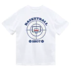 sports_tower スポーツタワーのバスケットボール・ターゲット・BASKETBALL・デザイン・グッズ・Tシャツ・イラスト・サークル・かっこいい・かわいい・男子・女子・有力・確実・有望・部活・チームT・バスケ ドライTシャツ