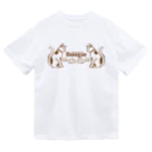 音楽酒場 ブギのブギ猫シンメトリー Dry T-Shirt