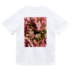 Ficusのひらひらラナンキュラス ドライTシャツ