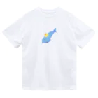 satoayaのアニマルカフェのシ―フードアニマル　クリームソーダジンベイ Dry T-Shirt