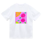 Noëlのピンクとお花 Dry T-Shirt