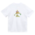 KidsArtの【子どもの絵】クリスマスツリー ドライTシャツ