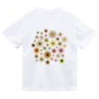 kimchinのやさしい色合いの花柄 Dry T-Shirt