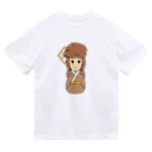 vanillabeansのいのししさん ドライTシャツ