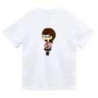 なはるんのチューリップの服の女の子 Dry T-Shirt