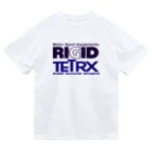 リジット・モータースポーツのRIGID-TETRX透過ロゴ紺 Dry T-Shirt
