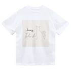 takanezawacatのドライTシャツ-フロント Dry T-Shirt