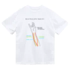 栄養and運動 SHOPの私たち療育整体師です：淡色Tシャツ Dry T-Shirt