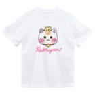 旅猫王子れぉにゃん👑😼公式(レイラ・ゆーし。)の(ピンクロゴ)【顔だけのれぉにゃん】 Dry T-Shirt