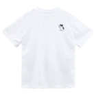 あけびの癒しのハチワレ猫さん Dry T-Shirt