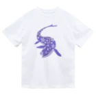 Kelfoy.のモササウルス(花柄) Dry T-Shirt