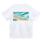 Tenxxx10の蒼い海 ドライTシャツ