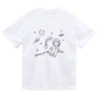 ひよこ工房の宇宙と猫 Dry T-Shirt