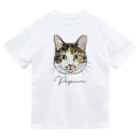 みきぞーん｜保護猫 ミッキー画伯と肉球とおともだちのpopuri ドライTシャツ