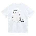 うさやのお散歩をするかわいいねこ Dry T-Shirt