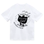 Akelto Dohnal の【new】Happy Happy Rainy DAY(ハッピーハッピーレイニーデー)黒線ver. ドライTシャツ