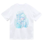 二猫/NIMOO -SHOPの天使界隈×キョンシー (背景文字有) ドライTシャツ