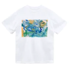 しあわせはおいしいよの春の海 Dry T-Shirt