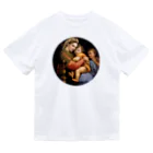 世界美術商店の小椅子の聖母 / Madonna della seggiola ドライTシャツ