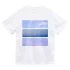 paleairの水彩の世界(雲) ドライTシャツ