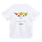 HeartToMeの喫茶　花猫珈琲　＜プリンアラモード＞ Dry T-Shirt