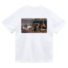 世界美術商店の死刑囚に毒を試すクレオパトラ / Cleopatra Testing Poisons on Condemned Prisoners ドライTシャツ