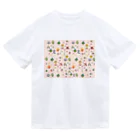 WAMI ARTのヲシテ文字いろいろ【桜花色ベース】 Dry T-Shirt