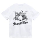 Akelto Dohnal の【new】ROCK YOU! (ロックユー！) 黒線ver. ドライTシャツ