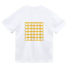 Dot Cat DailyのDot Cat Daily_Square（イエロー） ドライTシャツ