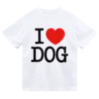 I LOVE SHOPのI LOVE DOG-アイラブドッグ- Dry T-Shirt