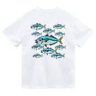 Chenoの鯵の魚群 ドライTシャツ