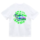 川上牧場のヤマフェスステッカー（緑色） Dry T-Shirt