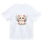 Vasetti_pressの可愛いねこ天使 Dry T-Shirt