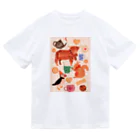 ogura kyoko illustrationのスコットランドの仲間たち Dry T-Shirt