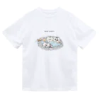 saimari＠LINEスタンプ販売中のmarimals.みんなで温泉(背景なし) Dry T-Shirt