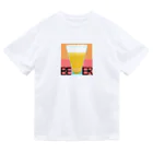 ノリック★ギターへの道& 筋トレ💪(￣з￣💪)！人生珍道中！！のお洒落なBEERグラスのドット絵 ドライTシャツ