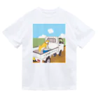 とやまソフトセンターの柴と軽トラ by O-chan Dry T-Shirt