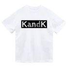 K and K companyのKandKロゴ ドライTシャツ