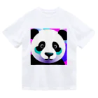 クリエイティブ・クリーチャーショップの蛍光ポップPANDA Dry T-Shirt