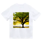 knurinの癒しウッド Dry T-Shirt