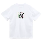 KaSumi's shopのかぐやパンダ姫 Dry T-Shirt