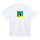 cocodonの森の中のマントヒヒ親子 Dry T-Shirt