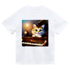 kitten pianistの子猫ピアニスト-1 ドライTシャツ