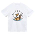 ナポリのSUZURIのホットドックとうさちゃん Dry T-Shirt